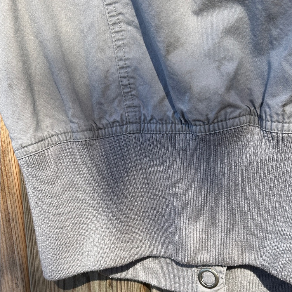 Gray Button-Up Jacket - Picture 4 of 5